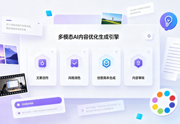 东港市AI智能内容优化创新 多模态生成技术丰富数字内容创作生态