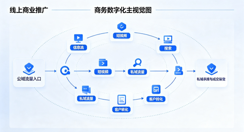 东港市线上商业推广怎么做？全域流量闭环搭建与低成本转化实战指南
